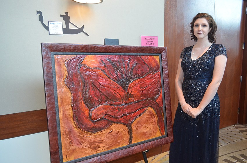 Liberty D’Anto, with “Crimson”