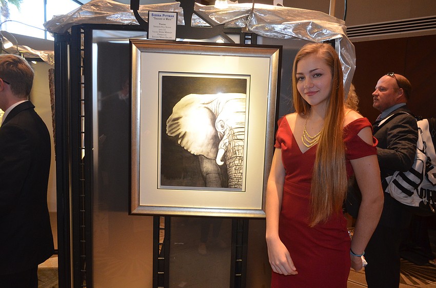 Sierra Pittman, with “Treasure of White”