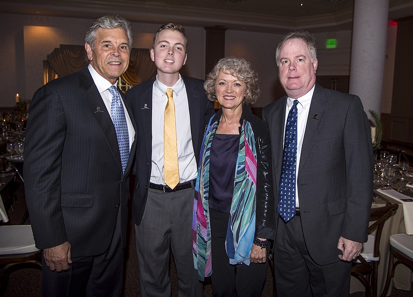Dan Watts, Adam Cruthirds, Sherry Watts and Art Cruthirds
