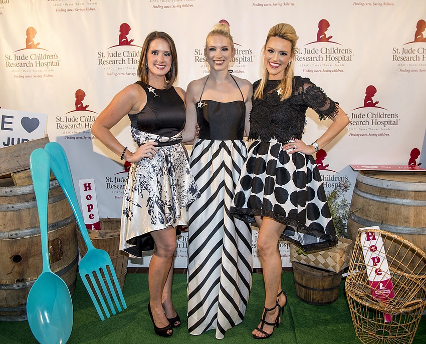 Foodlosophy Co-Chairs Jennifer Rust, Ashley Thomas and Montana Taplinger