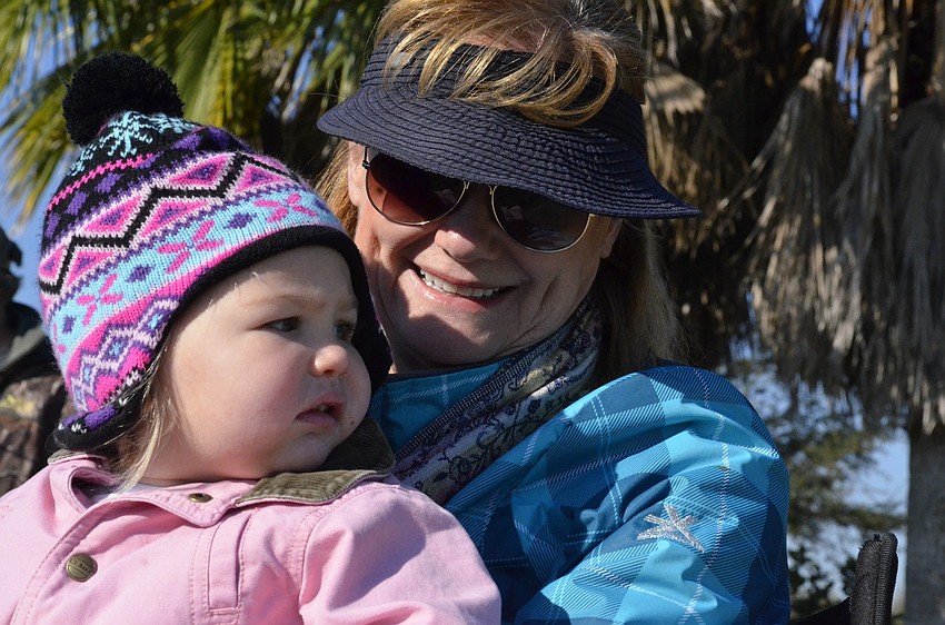 Kaitlyn Schlise of Riverview with Grandma Janet Cole of Lakewood Ranch