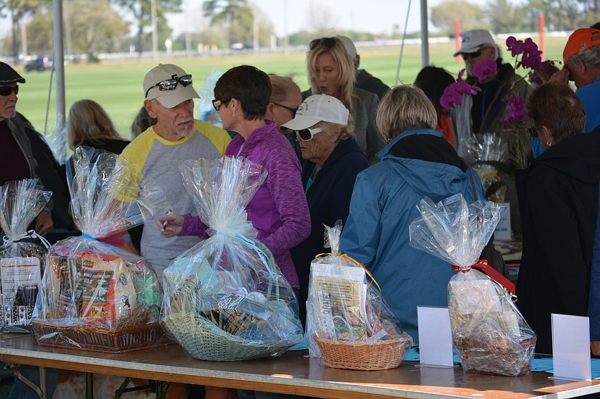 Ponies for Pups offered a silent auction to benefit Nate's Honor Animal Rescue.