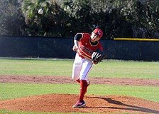 Senior Spencer Stevens earned the win on the mound for the Cougars.