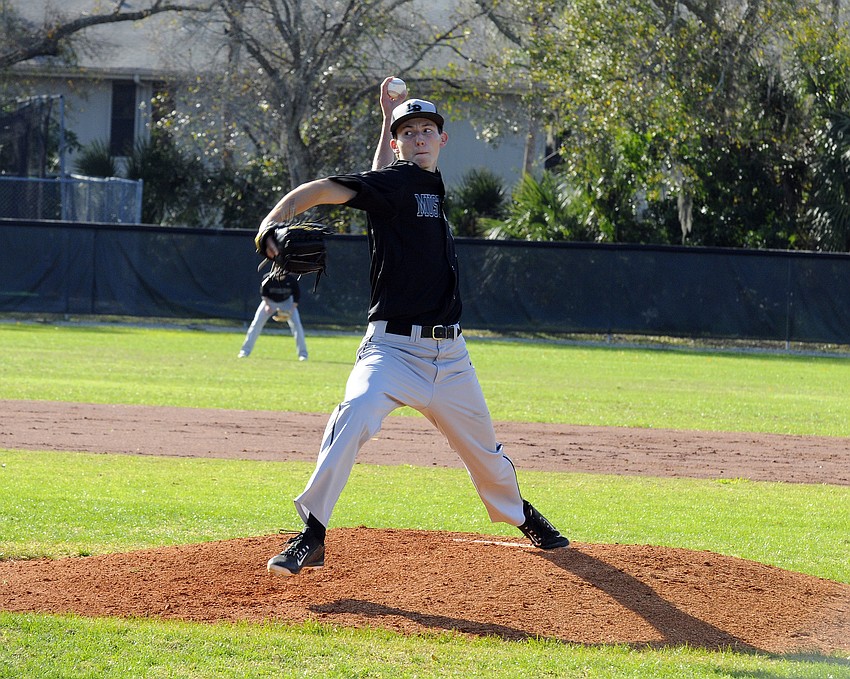 Matt Ambrosino got the call on the mound for Lakewood Ranch.