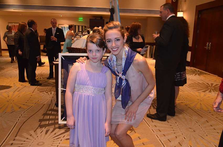 Marissa Peddi and Ellen Overstreet, of the Sarasota Ballet