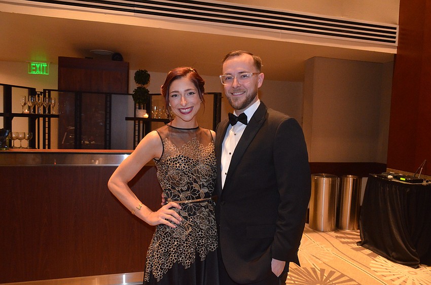 Jenni Ross, All Children’s Hospital Sarasota/Manatee Branch President, with husband, Stephen