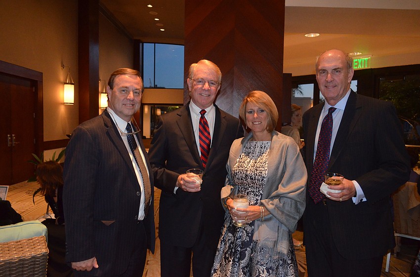 Tom Waters, Harris Silverman and Dorene and Sam Seider