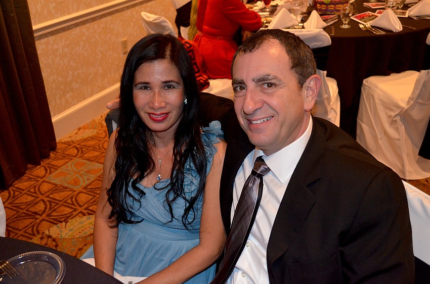 Tony Cirrintano and Virgie Lynch are dates for the event.