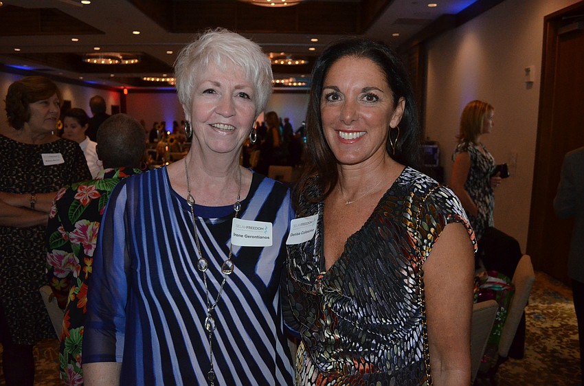 Irene Gerontianos and Denise Colosimo