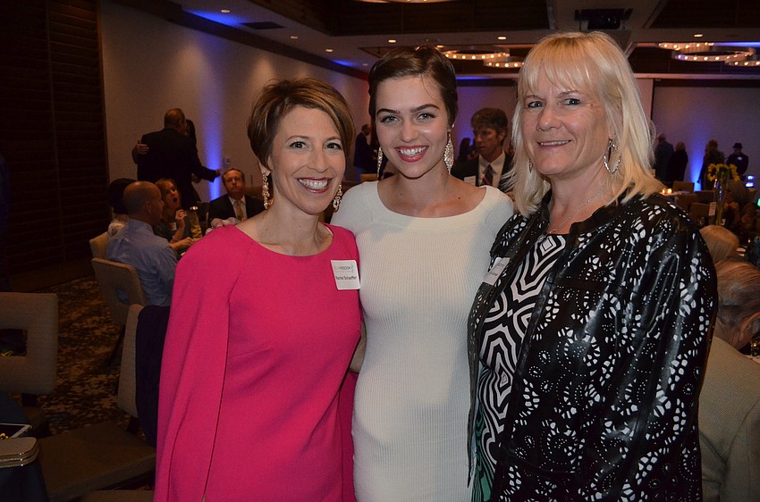 Rachel Schaeffer, Grace Gerdes and Lynn Jones