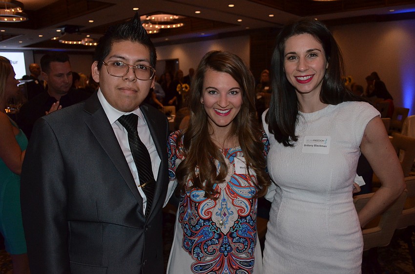 Carlos Larosa, Mary Darby Guidroz and Brittany Blackman
