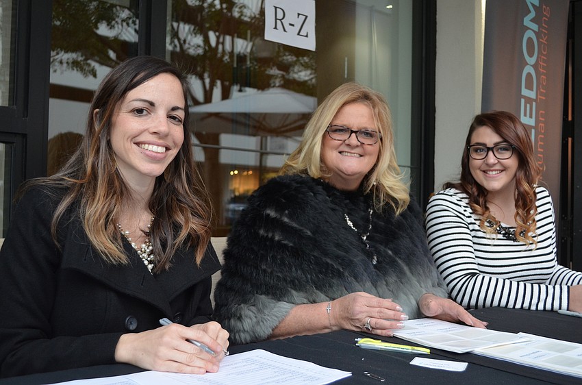 Chalee Root, Pam Hagan and Katie Scott