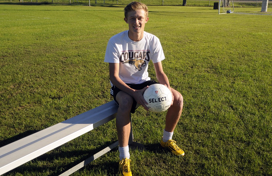 Cardinal Mooney junior forward Alex Turner was named the Florida Dairy Farmers Class 2A Player of the Year.