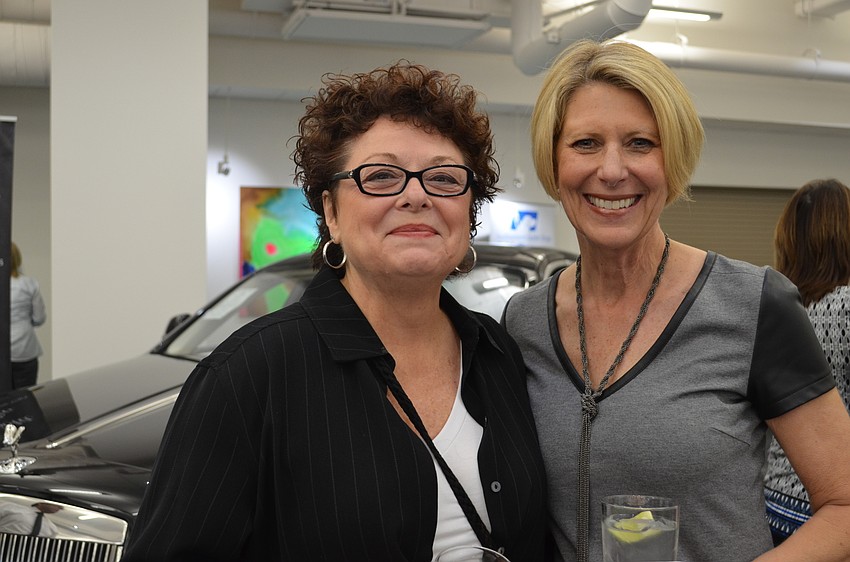 Deborah Obeide and Patricia Courtois