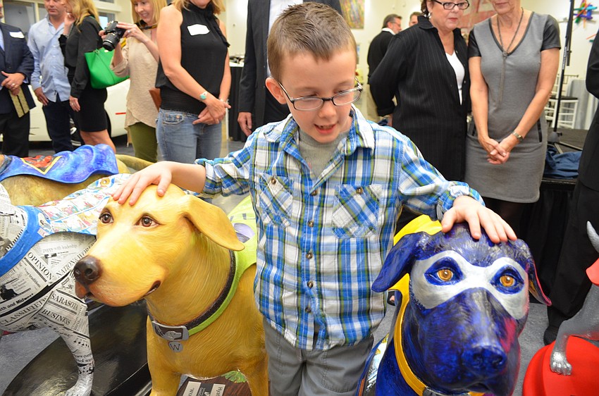 Noah Medved gets up close with superhero dogs 