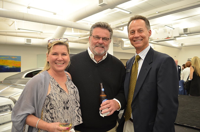 Tammy and Richard Karp with Andy Kramer