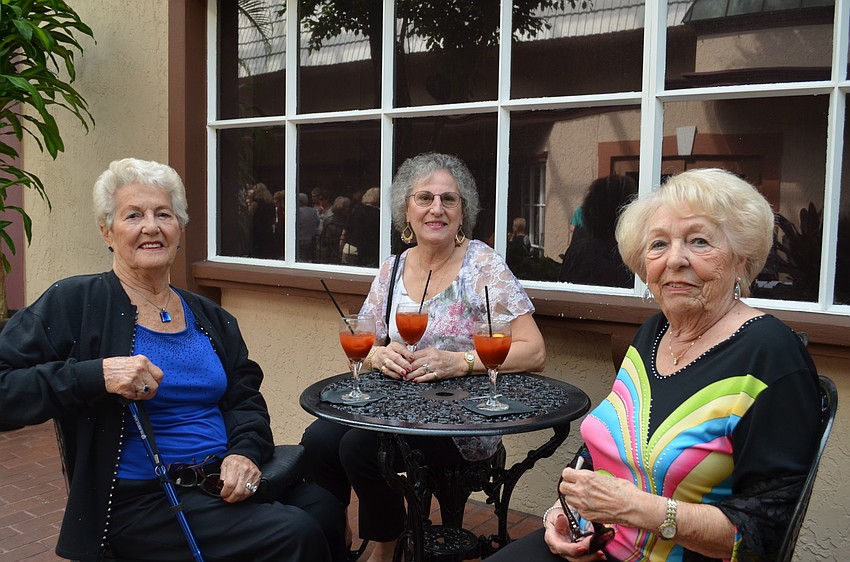 Edith Martin, Terry McGregor and Emily Rose