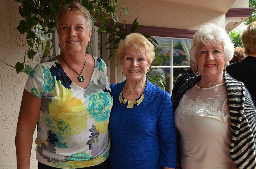 Nancy McElroy, Lillian Graziano and Donna Winkler