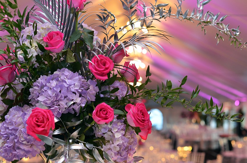 Guests enjoyed dinner and dancing after the performance at the Sarasota Ballet Gala.