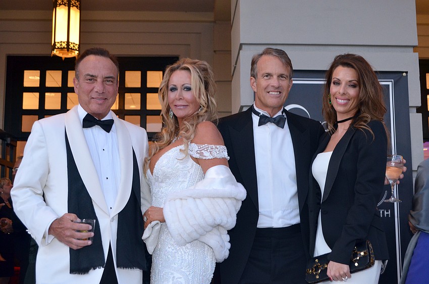 Larry Greenspon and Mary Gratehouse with Charles Githler and Maria Agostino