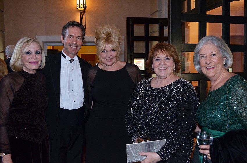 Hillary Steele, James Jordan, Melissa Perstine, Karol Rockefeller and Lydia Landa