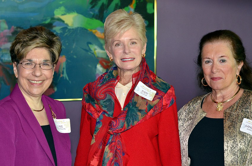 Gail Berenson, Judy Bloch and Sandra Hanan