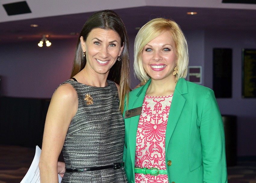 Dr. Allison Silver Schwartz and Trisha Stafford