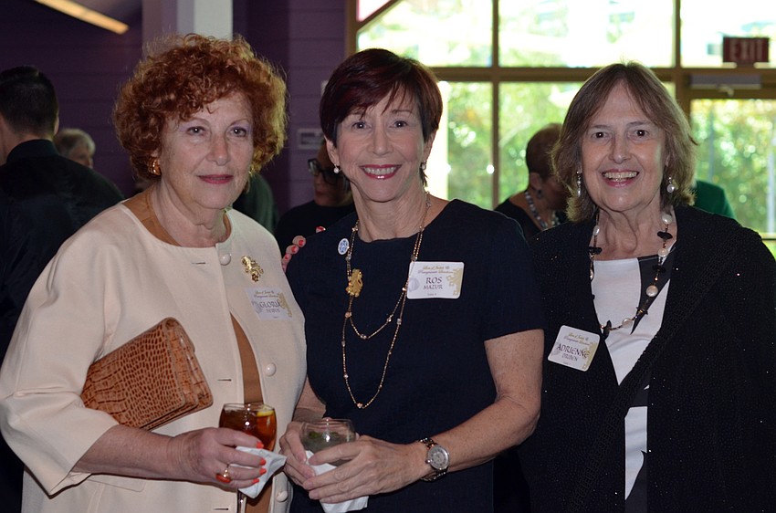 Gloria Feibus, Ros Mazur and Adrienne Driben