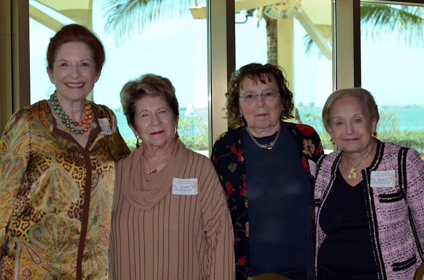 Roz Goldberg, Joan Lieberman, Toby Etkin and Alice Berkowitz