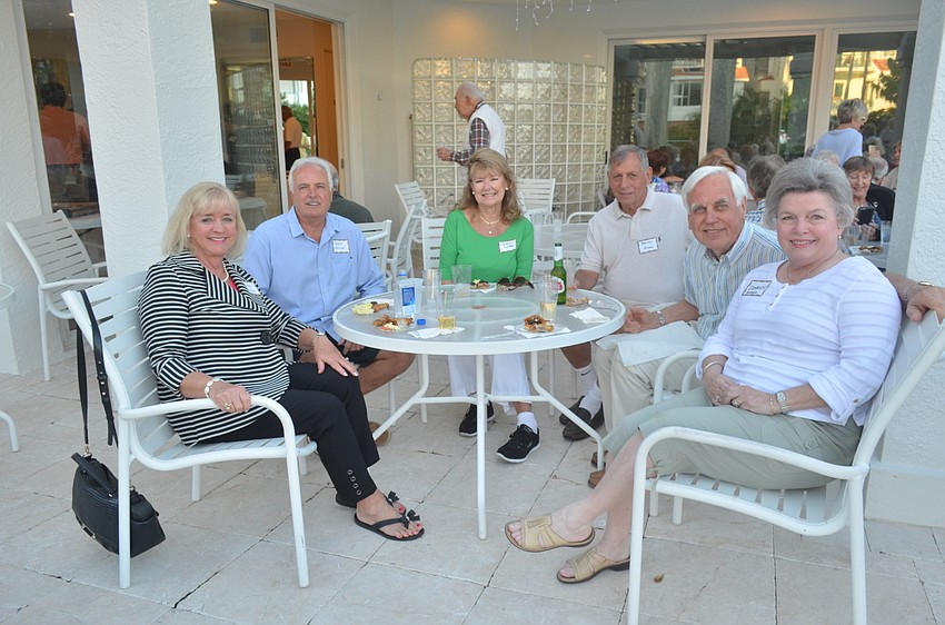 Kathy and Mark Mosak, Carolyn LaBar, Harvey Nixon and Jim and Doreen Renner