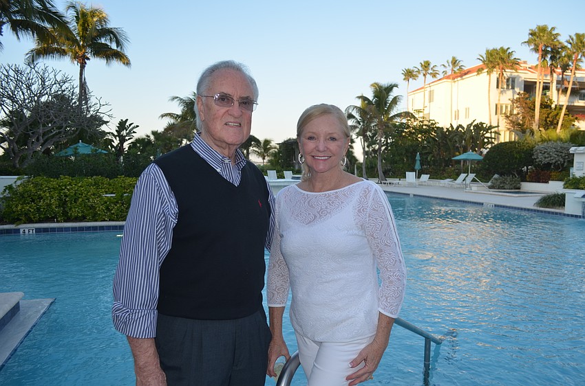 Party hosts Jack and Phyllis Black