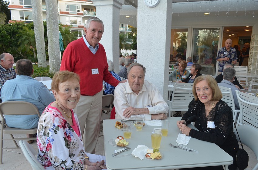 Pat and Bob Farrell with Cliff Hornsby and Snookie Black-Hornsby