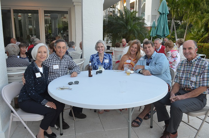 Janie and Edward Moravitz, Mary Ruggles, Helen and Daniel Mendelow and Peter Ruggles
