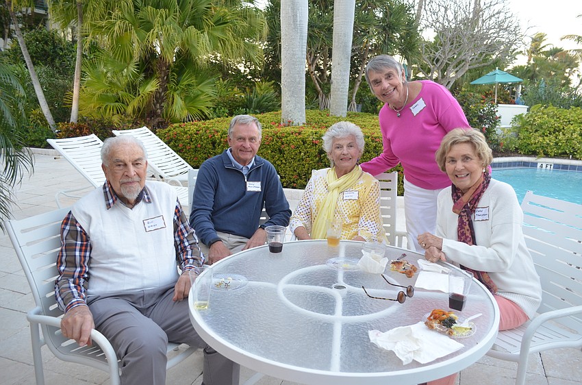 Bill Weiss, Terry Thorstenson, Lenore Weiss, Carol Thorstenson and Sandy Kreiss
