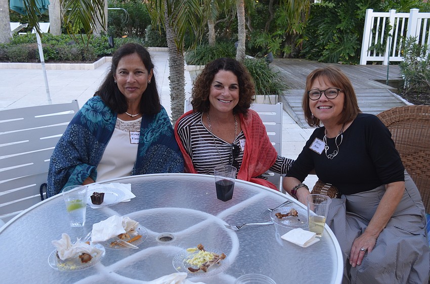 Kiran Kimbell, Linda Goldsmith and Missy Asen