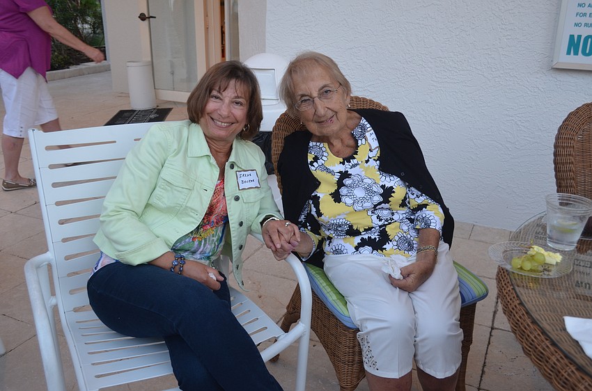 Irene Becker and Mary Tsoris