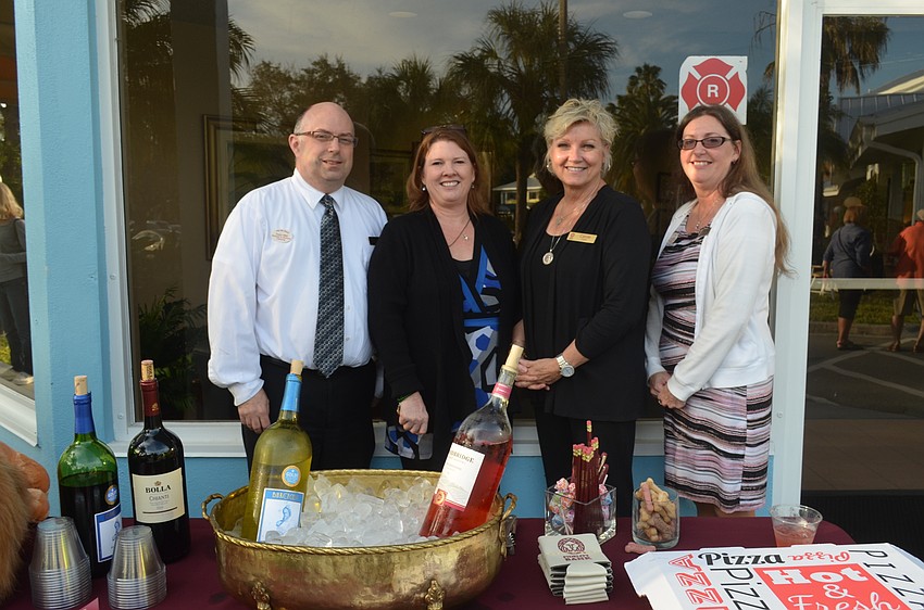 Brad Marner, Mavis Renninger, Carole Frank and Charlotte Dakel, of Fidelity Bank