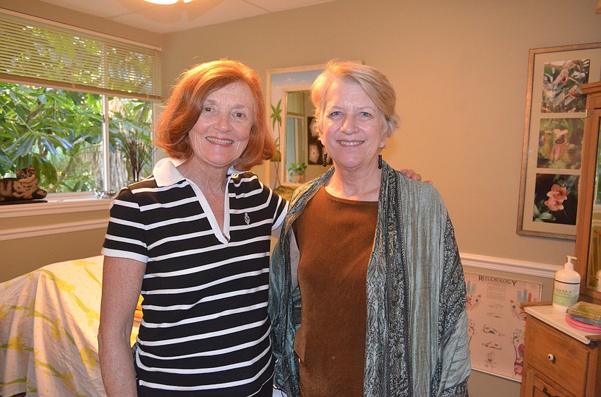 Becky Jones and Liz Yerkes, of Longboat Massage