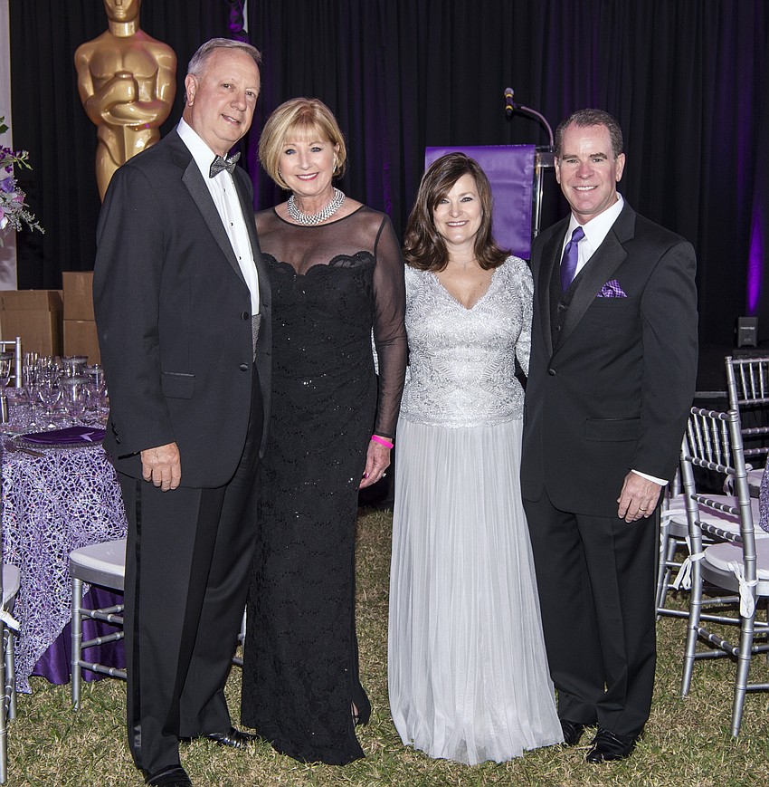 Gala Co-Chairs David and Brenda Maraman, and Wendy and Shaun Merriman
