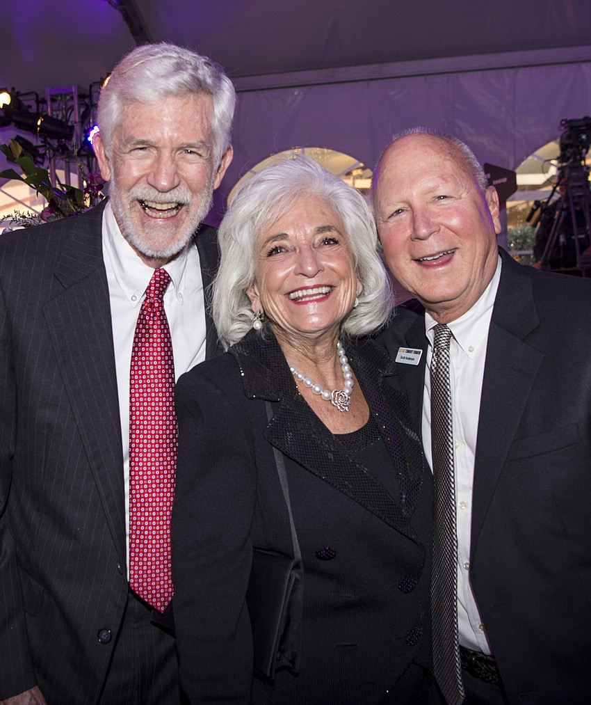 Dennis and Graci McGillicuddy with Scott Anderson