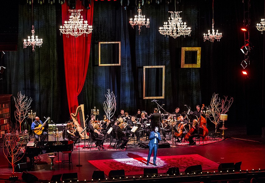 Gala guests were treated to a fantastic show by Josh Groban