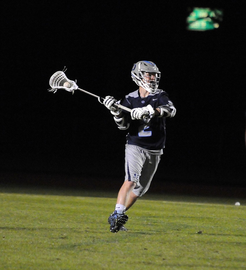 ODA freshman Christian Wheeler scored five goals versus Admiral Farragut March 2.