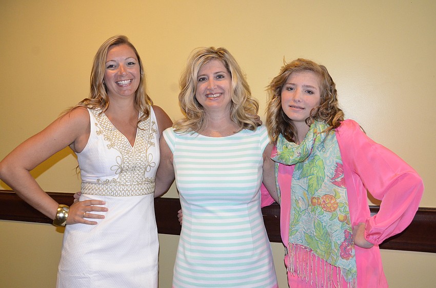 Kyanne Merrill and Heather and Carli Kasten of Lakewood Ranch