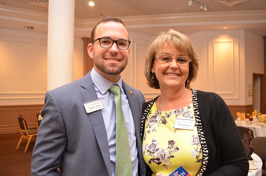 Adam Davis and Xena Vallone