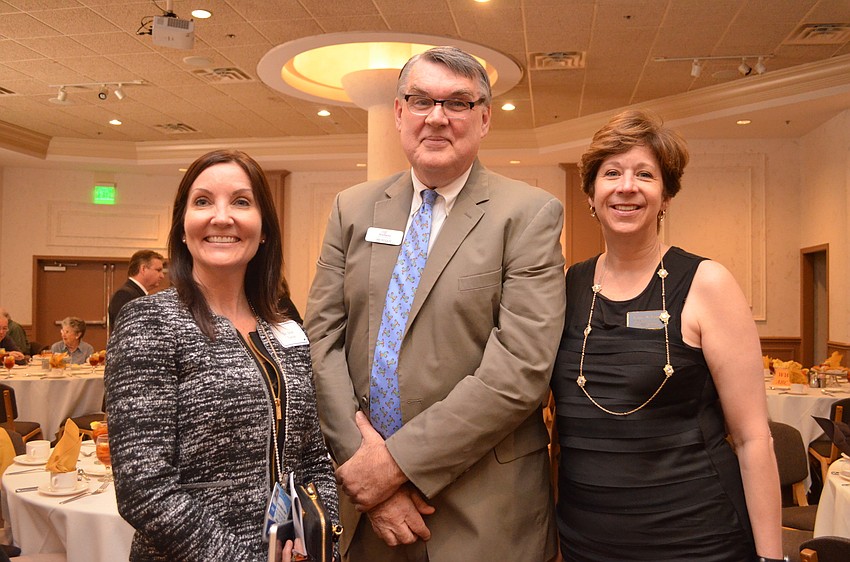 Dr. Jean Lucas, Jim Roque and Lorrie Liang