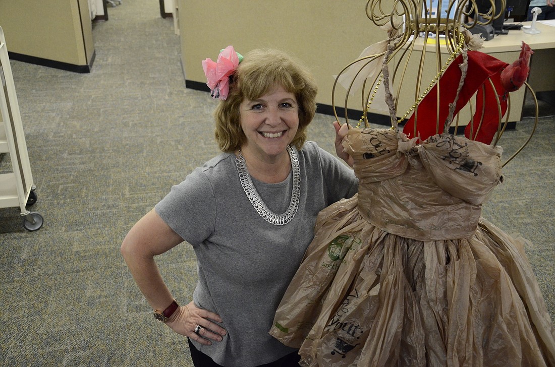 Braden River Branch librarian Chris Culp's project, the Recycled Dreams Teen Fashion Show, was chosen for recognition by the Florida Library Association.