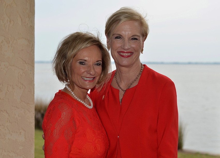 Barbara Zdravecky and Cecile Richards