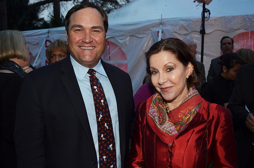 Co-Chair Chip Gaylor with Patricia Caswell