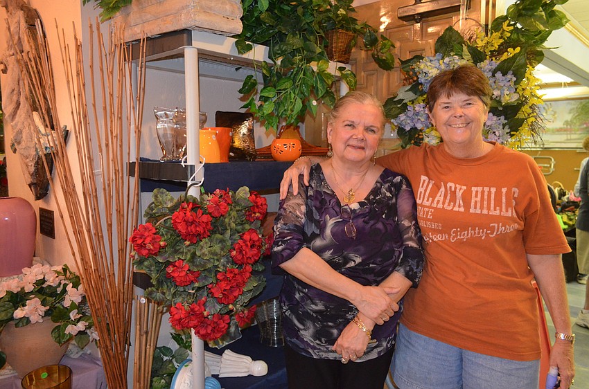 Event chairwomen Ingrid Wisniewski and Penny Koerner