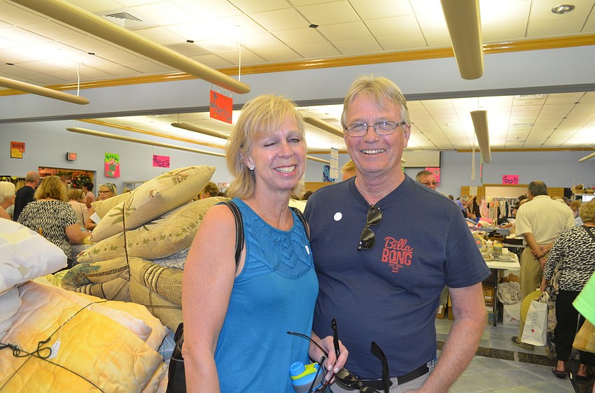 Deb Hamilton and Ken Ferguson